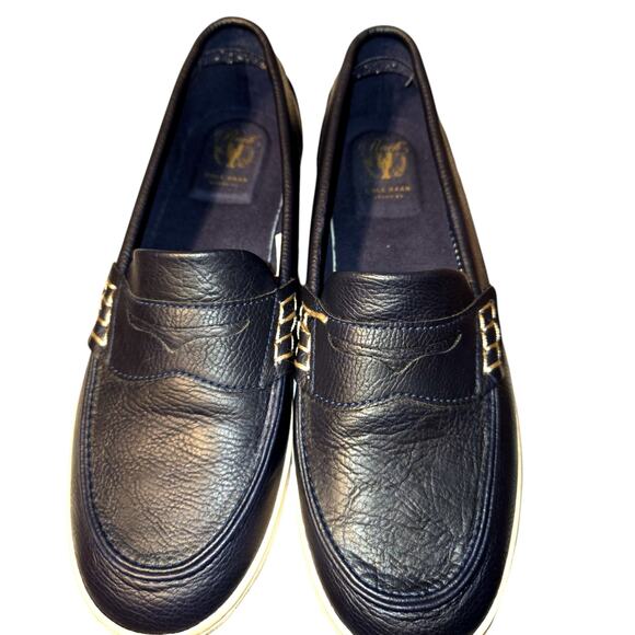 Pinch Maine Classic By Cole Haan 6.5 Men's Blue Loafers Causal Shoes - Picture 1 of 7